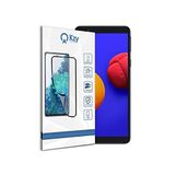 KZY İLETİŞİM Samsung Galaxy A01 Core ile uyumlu Tam Kaplayan Fiber Nano Ekran Koruyucu Cam