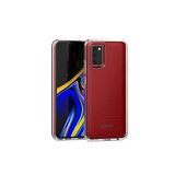 KZY İLETİŞİM Samsung Galaxy A02S ile uyumlu Kapak Sert Silikon Şeffaf Kılıf