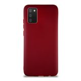 KZY İletişim Samsung Galaxy A02S ile Uyumlu Kılıf Soft Premier Renkli Silikon Kapak - Mürdüm
