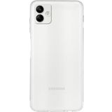 KZY İletişim Samsung Galaxy A04 ile Uyumlu Kapak Kamera Korumalı Tıpalı Şeffaf Silikon Kılıf