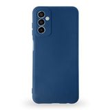 KZY İLETİŞİM Samsung Galaxy A04S ile Uyumlu Kapak İçi Kadife Kamera Korumalı Lansman Silikon Kılıf - Lacivert