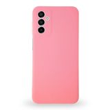 KZY İLETİŞİM Samsung Galaxy A04S ile Uyumlu Kapak İçi Kadife Kamera Korumalı Lansman Silikon Kılıf - Pembe