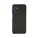 KZY İletişim Samsung Galaxy A04S Kapak Mat Siyah Yumuşak Silikon Kılıf