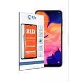 KZY İLETİŞİM Samsung Galaxy A10 ile uyumlu Tam Kaplayan 21D Temperli Ekran Koruyucu Cam
