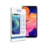 KZY İLETİŞİM Samsung Galaxy A10 ile uyumlu Tam Kaplayan Temperli Ekran Koruyucu Cam