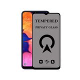 KZY İletişim Samsung Galaxy A10 Tam Kaplayan Privacy Hayalet Temperli Ekran Koruycu Cam