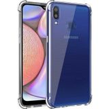 KZY İletişim Samsung Galaxy A10s Şeffaf Airbag Antishock Köşe Korumalı Silikon Kılıf