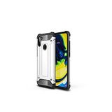 KZY İletişim-Samsung Galaxy A11 ile Uyumlu Kapak Çift Katmanlı Zırh Tank Kılıf - Gri (GRİ)