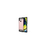 KZY İletişim-Samsung Galaxy A11 ile Uyumlu Kapak Çift Katmanlı Zırh Tank Kılıf - Rose Gold (ROSE GOLD)
