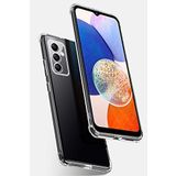 KZY İletişim Samsung Galaxy A14 ile Uyumlu ile Uyumlu Kapak Kamera Korumalı Antishock Airbag Köşe Korumalı Silikon Şeffaf Kılıf