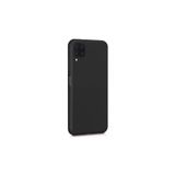 KZY İLETİŞİM Samsung Galaxy A22 4G ile uyumlu Kapak Mat Siyah Silikon Lux Kılıf