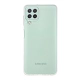 KZY İLETİŞİM Samsung Galaxy A22 ile uyumlu Kapak 1mm Şeffaf Silikon Kılıf