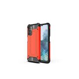 KZY İletişim-Samsung Galaxy A23 ile Uyumlu Kapak Çift Katmanlı Zırh Tank Kılıf - Kırmızı (Kırmızı)