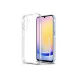 KZY İLETİŞİM Samsung Galaxy A25 5G Kapak Kamera Korumalı Tıpalı Şeffaf Silikon Kılıf