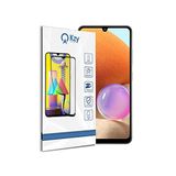 KZY İLETİŞİM Samsung Galaxy A32 ile uyumlu Tam Kaplayan Fiber Nano Ekran Koruyucu Cam