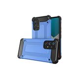 KZY İletişim-Samsung Galaxy A33 5G ile Uyumlu Kapak Çift Katmanlı Zırh Tank Kılıf - Mavi (Mavi)