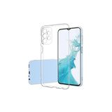 KZY İletişim Samsung Galaxy A33 5G ile uyumlu Kapak Kamera Korumalı Süper Silikon Şeffaf Kılıf