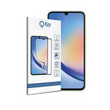 KZY İLETİŞİM Samsung Galaxy A34 ile Uyumlu Tam Kaplayan Fiber Nano Ekran Koruyucu Cam