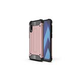 KZY İletişim-Samsung Galaxy A50 ile Uyumlu Kapak Çift Katmanlı Zırh Tank Kılıf - Rose Gold (ROSE GOLD)