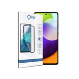 KZY İLETİŞİM Samsung Galaxy A52 ile uyumlu Tam Kaplayan Fiber Nano Ekran Koruyucu Cam