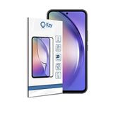 KZY İLETİŞİM Samsung Galaxy A54 ile Uyumlu Tam Kaplayan Fiber Nano Ekran Koruyucu Cam