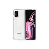 KZY İLETİŞİM Samsung Galaxy A71 ile uyumlu Kapak Sert Silikon Şeffaf Kılıf
