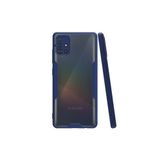 KZY İletişim Samsung Galaxy A71 ile Uyumlu Kılıf Kamera Korumalı Colorful Kapak - Lacivert