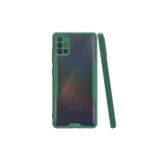 KZY İletişim Samsung Galaxy A71 ile Uyumlu Kılıf Kamera Korumalı Colorful Kapak - Yeşil