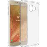 KZY İletişim Samsung Galaxy J4 Kapak Şeffaf Süper Silikon Kılıf