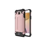 KZY İletişim-Samsung Galaxy J5 Prime ile Uyumlu Kapak Çift Katmanlı Zırh Tank Kılıf - Rose Gold (ROSE GOLD)