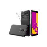 KZY İletişim Samsung Galaxy J6 2018 ile Uyumlu Kapak 1mm Süper Silikon Şeffaf Kılıf