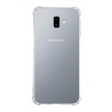 KZY İletişim Samsung Galaxy J6 Plus ile uyumlu ile Uyumlu Kapak Köşe Korumalı Airbag Antishock Silikon Kılıf
