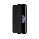 KZY İLETİŞİM Samsung Galaxy J8 ile uyumlu Kapak Mat Siyah Silikon Lux Kılıf