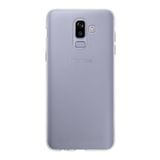 KZY İLETİŞİM Samsung Galaxy J8 Uyumlu ile uyumlu Kapak 1mm Şeffaf Silikon Kılıf
