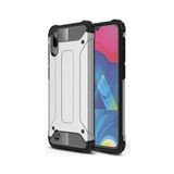 KZY İletişim-Samsung Galaxy M10 ile Uyumlu Kapak Çift Katmanlı Zırh Tank Kılıf - Gri (GRİ)