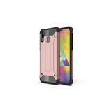 KZY İletişim-Samsung Galaxy M10S ile Uyumlu Kapak Çift Katmanlı Zırh Tank Kılıf - Rose Gold (ROSE GOLD)