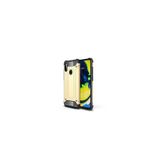 KZY İletişim-Samsung Galaxy M11 ile Uyumlu Kapak Çift Katmanlı Zırh Tank Kılıf - Gold (GOLD)