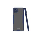 KZY İletişim Samsung Galaxy M12 ile Uyumlu Kılıf Kamera Korumalı Colorful Kapak - Lacivert