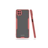 KZY İletişim Samsung Galaxy M12 ile Uyumlu Kılıf Kamera Korumalı Colorful Kapak - Pembe