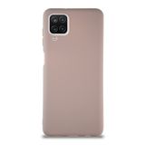 KZY İletişim Samsung Galaxy M12 ile Uyumlu Kılıf Soft Premier Renkli Silikon Kapak - Pudra