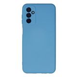 KZY İletişim Samsung Galaxy M13 ile Uyumlu Kapak İçi Kadife Kamera Korumalı Lansman Silikon Kılıf - Turuncu