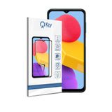 KZY İLETİŞİM Samsung Galaxy M13 ile uyumlu Tam Kaplayan Fiber Nano Ekran Koruyucu Cam