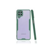 KZY İletişim Samsung Galaxy M22 ile Uyumlu Kılıf Kamera Korumalı Colorful Kapak - Yeşil