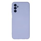 KZY İletişim Samsung Galaxy M23 ile uyumlu Kapak İçi Kadife Kamera Korumalı Lansman Silikon Kılıf - Lila
