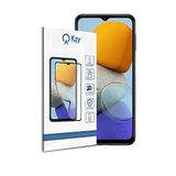 KZY İLETİŞİM Samsung Galaxy M23 ile uyumlu Tam Kaplayan Fiber Nano Ekran Koruyucu Cam