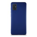 KZY İletişim Samsung Galaxy M31S ile Uyumlu Kılıf Soft Premier Renkli Silikon Kapak - Lacivert