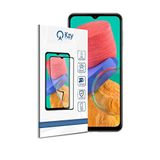 KZY İLETİŞİM Samsung Galaxy M33 ile uyumlu Tam Kaplayan Fiber Nano Ekran Koruyucu Cam