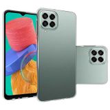 KZY İletişim Samsung Galaxy M33 Kapak Kamera Korumalı Süper Silikon Kılıf