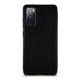 KZY İletişim Samsung Galaxy S20 FE ile Uyumlu Kılıf Soft Premier Renkli Silikon Kapak - Siyah