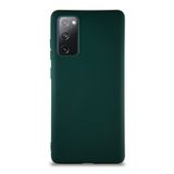 KZY İletişim Samsung Galaxy S20 FE ile Uyumlu Kılıf Soft Premier Renkli Silikon Kapak - Yeşil